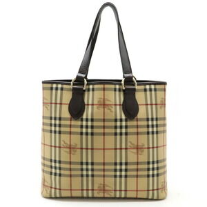 BURBERRY Shadow Black Horse Nova Bag Beige Brown